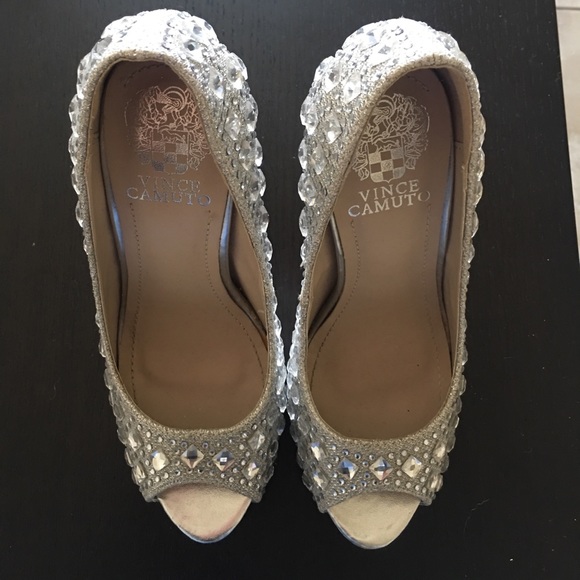 Vince Camuto Silver Candice Pumps - Picture 3 of 4